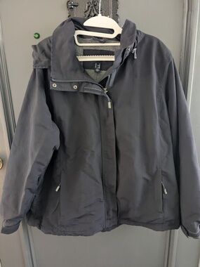 Land's End Fleece-Lined Coat, Women's 1x